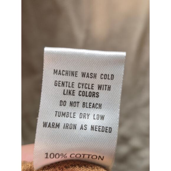 2 Reverse Threads Shirts Men Size XL Brown White Textured Short Sleeve Crew Neck - Picture 3 of 7